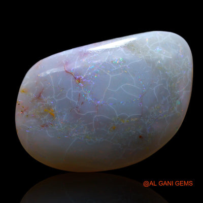 11.00 Cts Unheated Australian Fire Opal Loose Gemstone Fancy Cabochon Natural 23x15x5 mm AF-403