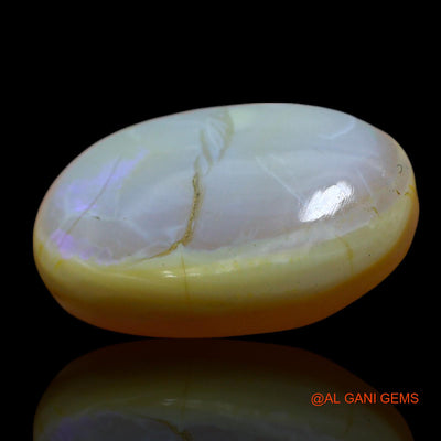 18.00 Cts Natural Australian Fire Opal Loose Gemstone Oval Cabochon 23x15x7 mm AF-404