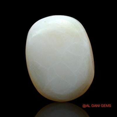 14.00 Cts Natural Australian Fire Opal Loose Gemstone Oval Cabochon 20x16x7 mm AF-407