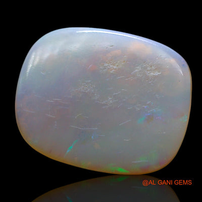 8.00 Cts Natural Australian Fire Opal Loose Gemstone Oval Cabochon 20x16x3 mm AF-409