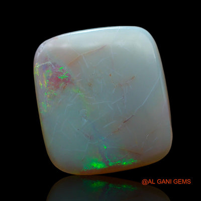 8.00 Cts Natural Australian Fire Opal Loose Gemstone Oval Cabochon 16x14x4 mm AF-40