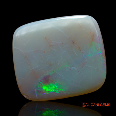 8.00 Cts Natural Australian Fire Opal Loose Gemstone Oval Cabochon 16x14x4 mm AF-40