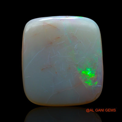 8.00 Cts Natural Australian Fire Opal Loose Gemstone Oval Cabochon 16x14x4 mm AF-40