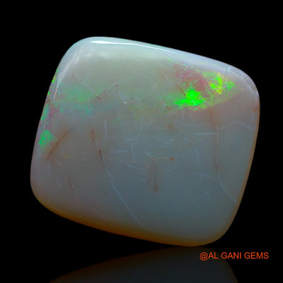 8.00 Cts Natural Australian Fire Opal Loose Gemstone Oval Cabochon 16x14x4 mm AF-40