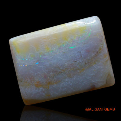 9.00 Cts Natural Australian Fire Opal Square Cabochon Loose Gemstone For Jewelry 18x14x3 mm AF-410