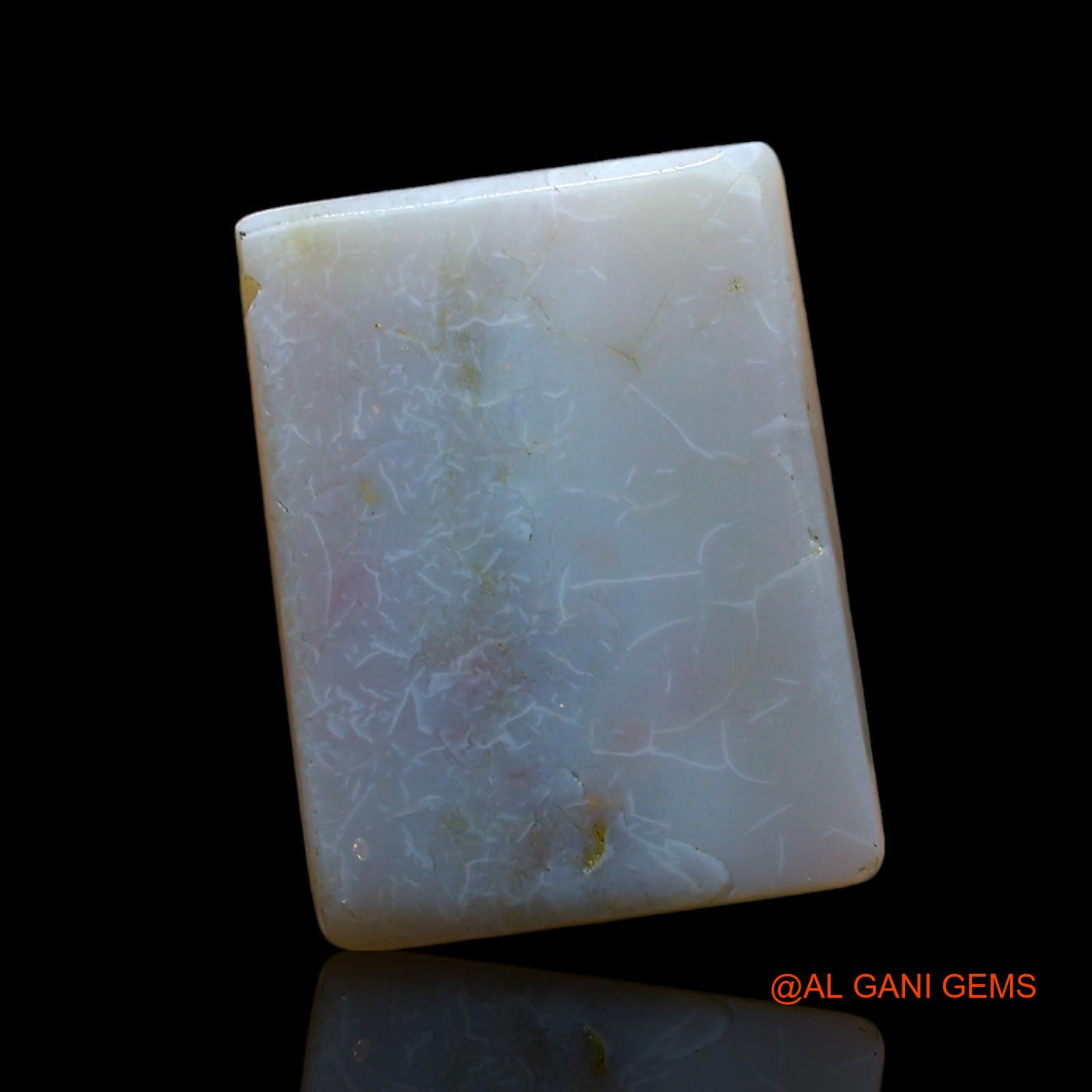 9.00 Cts Natural Australian Fire Opal Square Cabochon Loose Gemstone For Jewelry 18x14x3 mm AF-410
