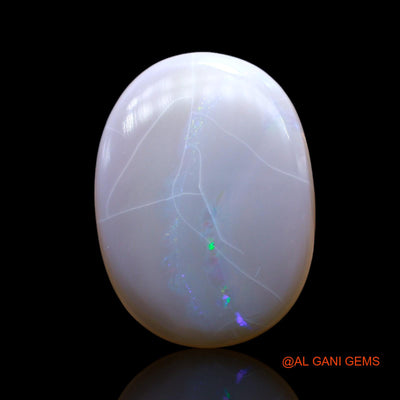 10.00 Cts Natural Australian Fire Opal Loose Gemstone Oval Cabochon 20x15x5 mm AF-412