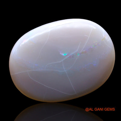 10.00 Cts Natural Australian Fire Opal Loose Gemstone Oval Cabochon 20x15x5 mm AF-412