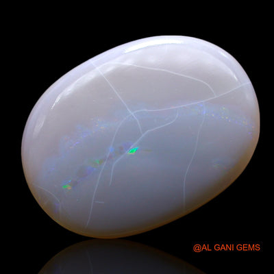 10.00 Cts Natural Australian Fire Opal Loose Gemstone Oval Cabochon 20x15x5 mm AF-412