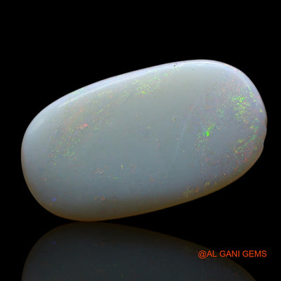 4.00 Cts Natural Australian Fire Opal Loose Gemstone Oval Cabochon 22x12x2 mm AF-417