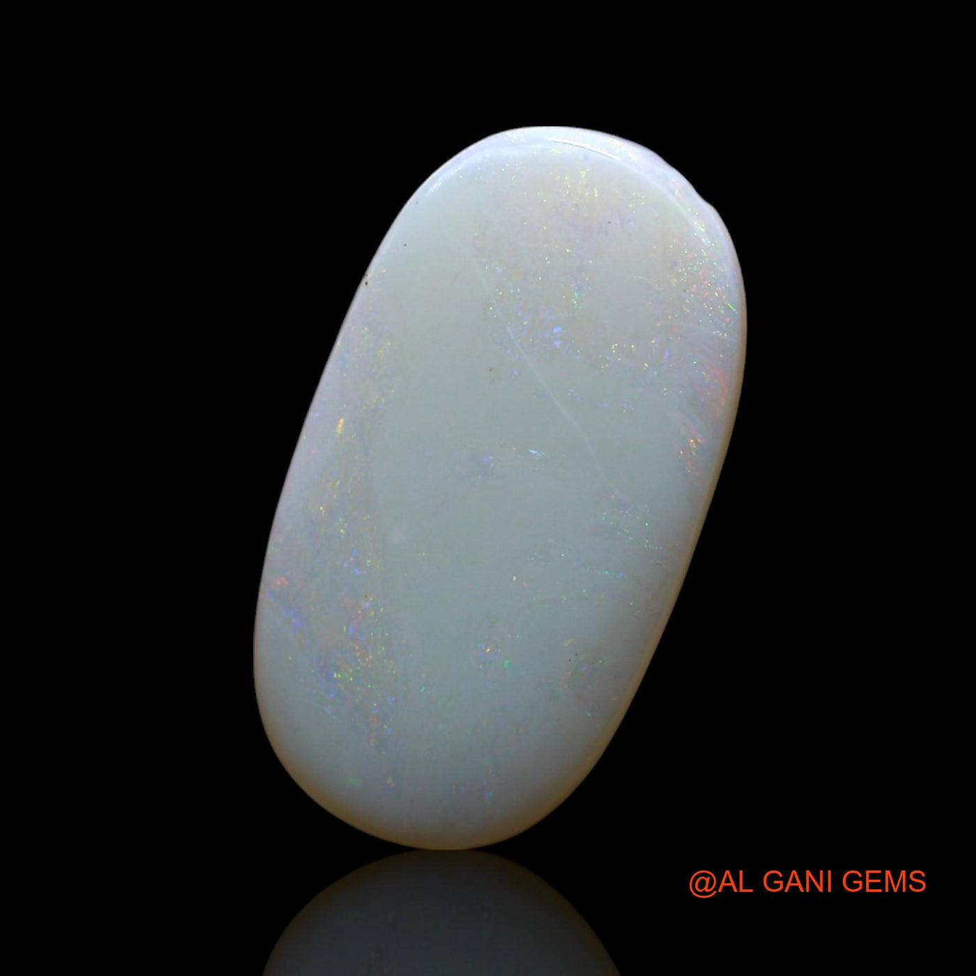 4.00 Cts Natural Australian Fire Opal Loose Gemstone Oval Cabochon 22x12x2 mm AF-417