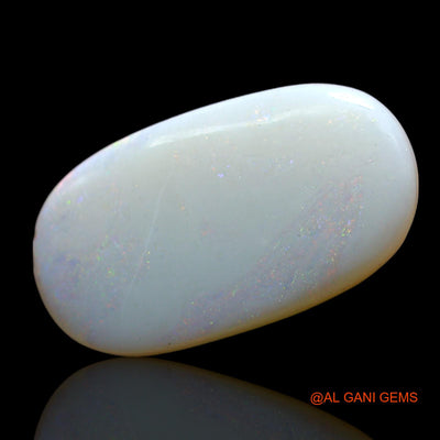 4.00 Cts Natural Australian Fire Opal Loose Gemstone Oval Cabochon 22x12x2 mm AF-417