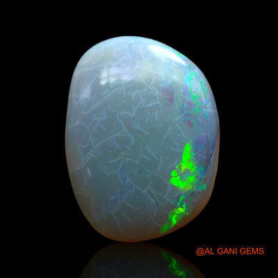 10.00 Cts Natural Australian Fire Opal Loose Gemstone Oval Cabochon 19x15x5 mm AF-418