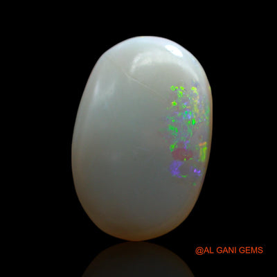 Natural Fire Opal Gemstone 8.00 Cts Loose Oval Cabochon From Australia 19x13x7 mm AF-419