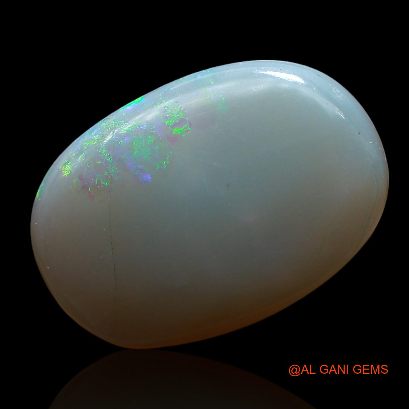 Natural Fire Opal Gemstone 8.00 Cts Loose Oval Cabochon From Australia 19x13x7 mm AF-419