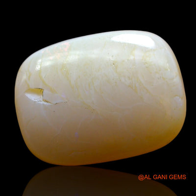 11.00 Cts Natural Australian Fire Opal Loose Gemstone Oval Cabochon 18x14x5 mm AF-420