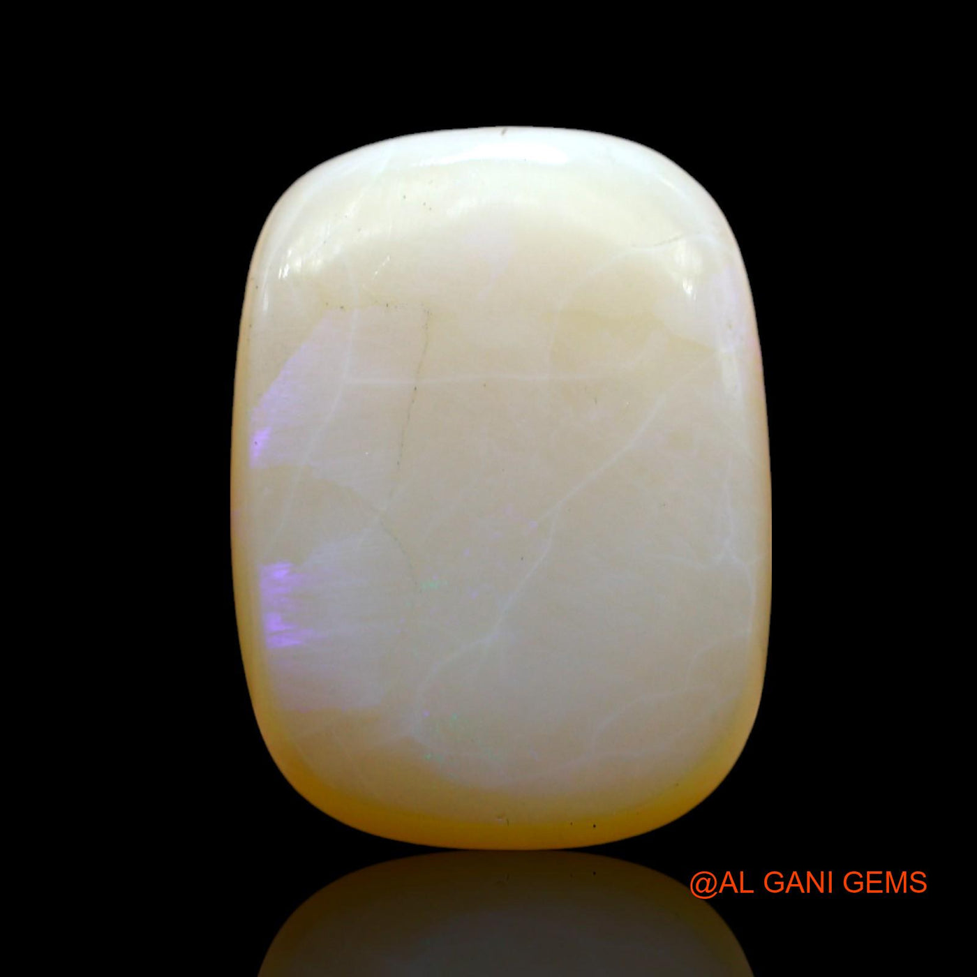 11.00 Cts Natural Australian Fire Opal Loose Gemstone Oval Cabochon 18x14x5 mm AF-420