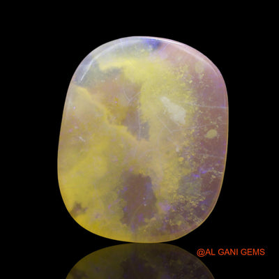 5.00 Cts Natural Australian Fire Opal Loose Gemstone Oval Cabochon 18x15x2 mm AF-421