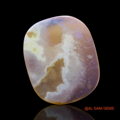 5.00 Cts Natural Australian Fire Opal Loose Gemstone Oval Cabochon 18x15x2 mm AF-421
