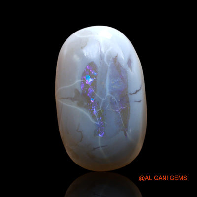10.00 Cts Natural Australian Fire Opal Loose Gemstone Oval Cabochon 20x12x5 mm AF-422