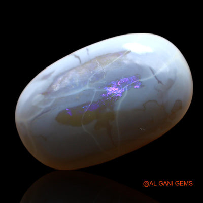 10.00 Cts Natural Australian Fire Opal Loose Gemstone Oval Cabochon 20x12x5 mm AF-422