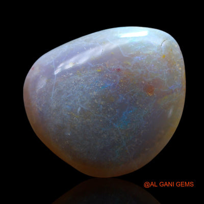 Natural Untreated Fire Opal Loose Gemstone Fancy Cabochon From Australia 8.00 Cts 17x15x5 mm AF-423
