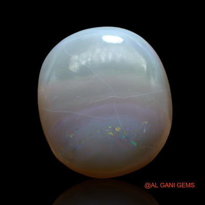 13.00 Cts Natural Australian Fire Opal Loose Gemstone Oval Cabochon 17x15x7 mm AF-424