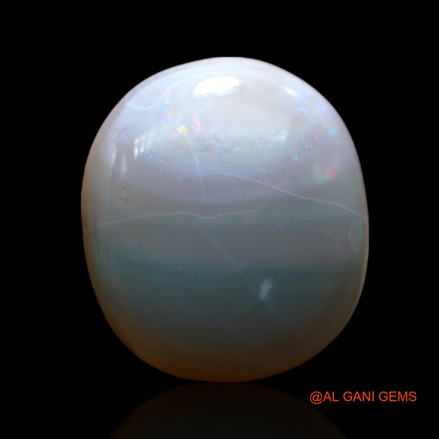 13.00 Cts Natural Australian Fire Opal Loose Gemstone Oval Cabochon 17x15x7 mm AF-424