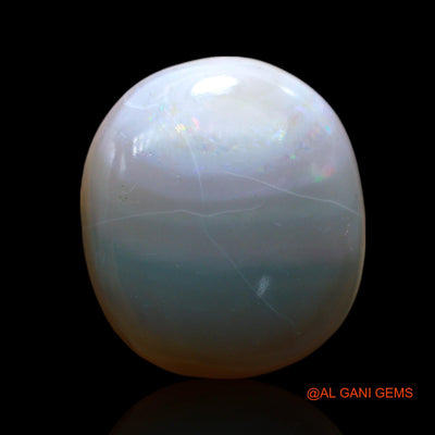 13.00 Cts Natural Australian Fire Opal Loose Gemstone Oval Cabochon 17x15x7 mm AF-424