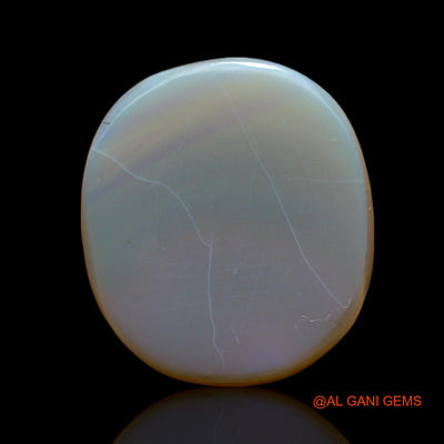 13.00 Cts Natural Australian Fire Opal Loose Gemstone Oval Cabochon 17x15x7 mm AF-424