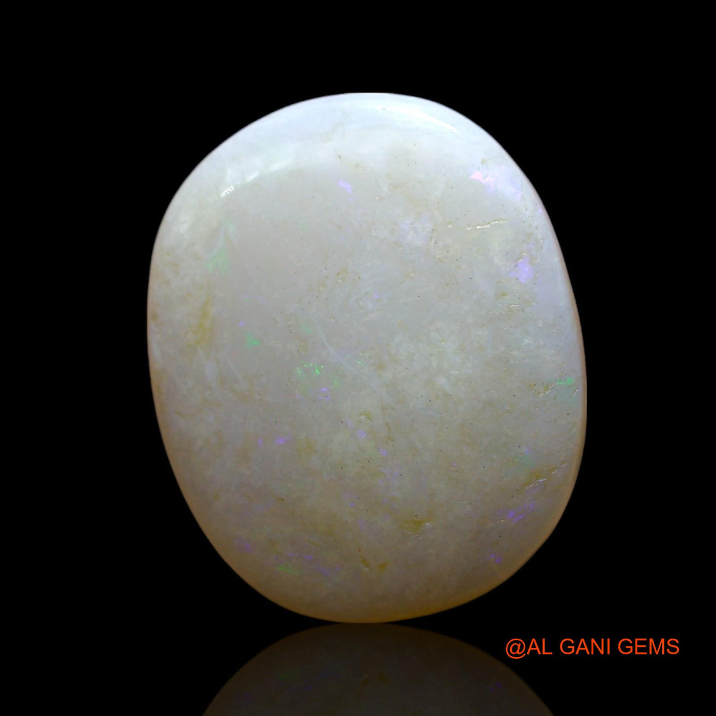 7.00 Cts Natural Australian Fire Opal Oval Cabochon Loose Gemstone For Jewelry 17x14x4 mm AF-425