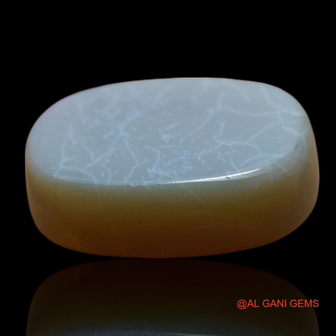 Natural Untreated Fire Opal Loose Gemstone Oval Cabochon From Australia 11.00 Cts 17x12x6 mm AF-426