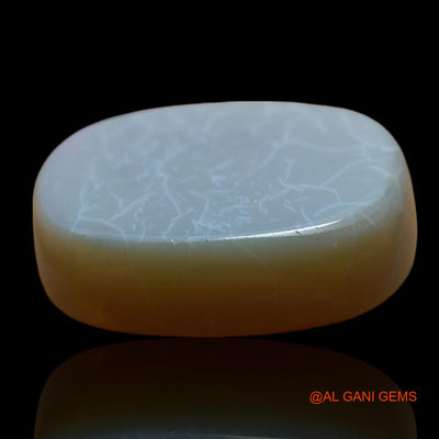 Natural Untreated Fire Opal Loose Gemstone Oval Cabochon From Australia 11.00 Cts 17x12x6 mm AF-426