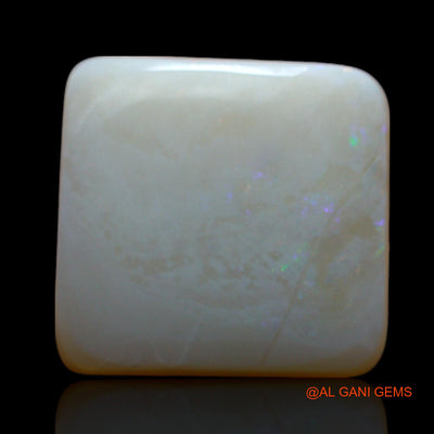 Natural Untreated Fire Opal Loose Gemstone Square Cabochon From Australia 10.00 Cts 15x14x6 mm AF-429