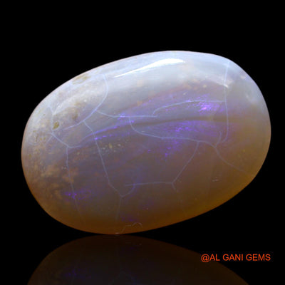 9.00 Cts Natural Australian Fire Opal Loose Gemstone Oval Cabochon 18x12x5 mm AF-42