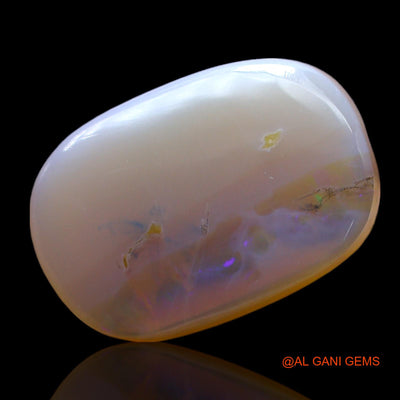8.00 Cts Unheated Australian Fire Opal Loose Gemstone Oval Cabochon Natural 18x12x4 mm AF-430