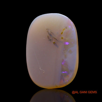 8.00 Cts Unheated Australian Fire Opal Loose Gemstone Oval Cabochon Natural 18x12x4 mm AF-430