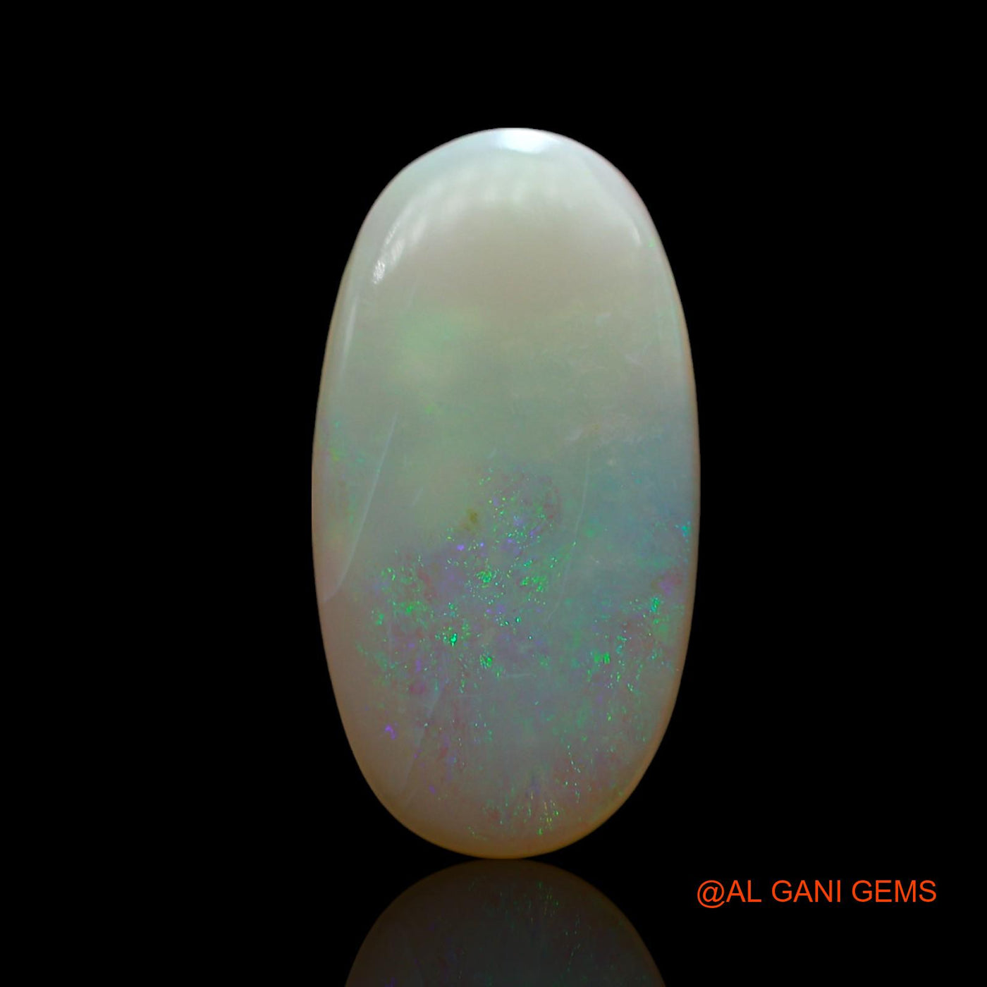 6.00 Cts Natural Australian Fire Opal Loose Gemstone Oval Cabochon 20x10x4 mm AF-431