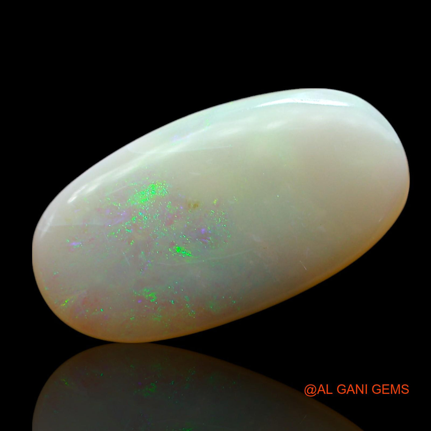 6.00 Cts Natural Australian Fire Opal Loose Gemstone Oval Cabochon 20x10x4 mm AF-431