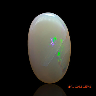 5.00 Cts Unheated Australian Fire Opal Loose Gemstone Oval Cabochon Natural 19x11x3 mm AF-433