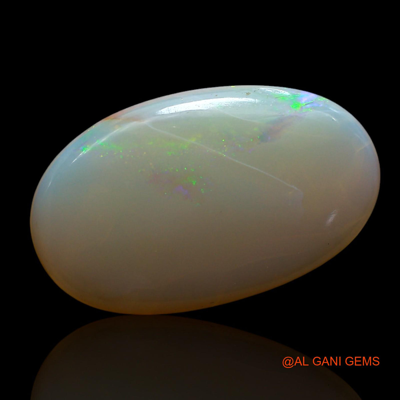 5.00 Cts Unheated Australian Fire Opal Loose Gemstone Oval Cabochon Natural 19x11x3 mm AF-433