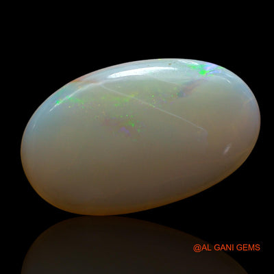 5.00 Cts Unheated Australian Fire Opal Loose Gemstone Oval Cabochon Natural 19x11x3 mm AF-433