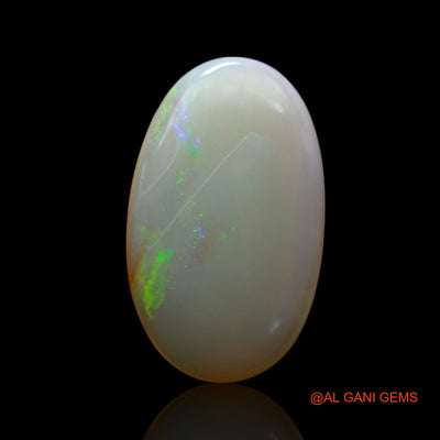 5.00 Cts Unheated Australian Fire Opal Loose Gemstone Oval Cabochon Natural 19x11x3 mm AF-433