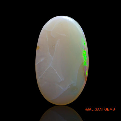 5.00 Cts Unheated Australian Fire Opal Loose Gemstone Oval Cabochon Natural 19x11x3 mm AF-433