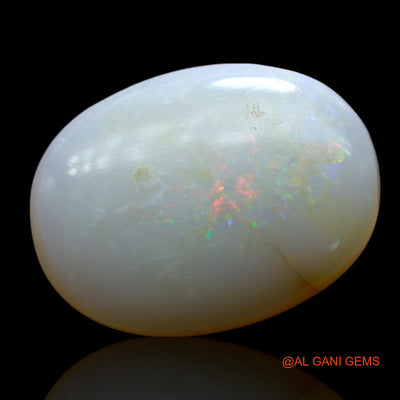 6.00 Cts Natural Australian Fire Opal Loose Gemstone Oval Cabochon 18x13x4 mm AF-434