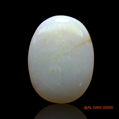 6.00 Cts Natural Australian Fire Opal Loose Gemstone Oval Cabochon 18x13x4 mm AF-434