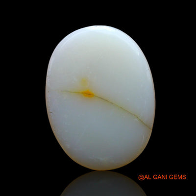 6.00 Cts Natural Australian Fire Opal Loose Gemstone Oval Cabochon 18x13x4 mm AF-434