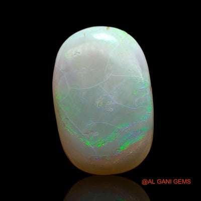 7.00 Cts Natural Australian Fire Opal Loose Gemstone Oval Cabochon 18x12x4 mm AF-435