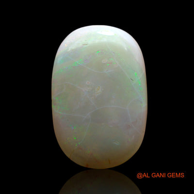 7.00 Cts Natural Australian Fire Opal Loose Gemstone Oval Cabochon 18x12x4 mm AF-435