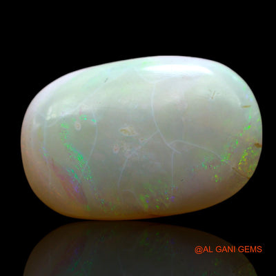 7.00 Cts Natural Australian Fire Opal Loose Gemstone Oval Cabochon 18x12x4 mm AF-435
